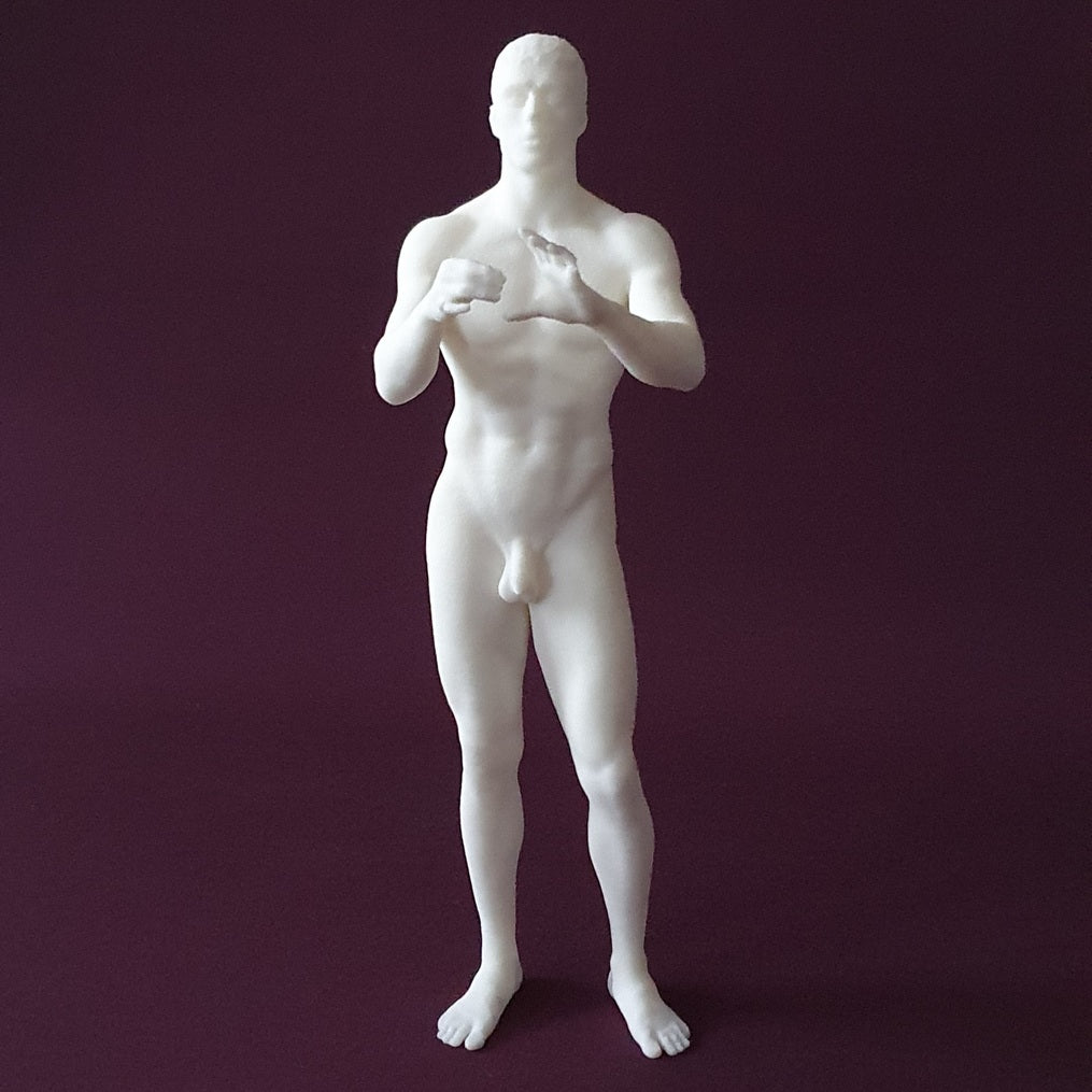 « La beauté du geste » N°4 - Sculpture 18cm